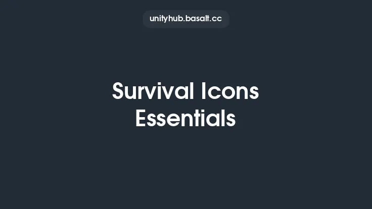 Survival Icons Essentials Thumbnail