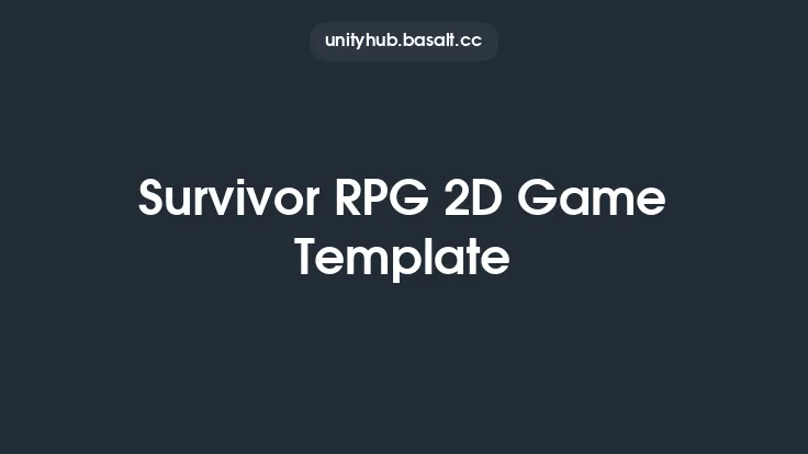 Survivor RPG 2D Game Template Thumbnail