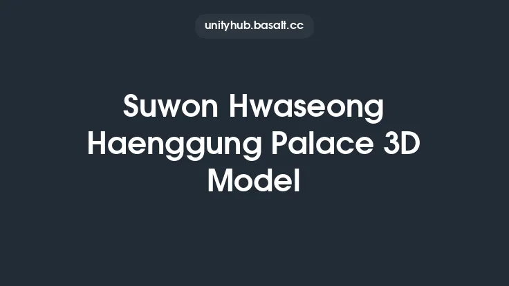 Suwon Hwaseong Haenggung Palace 3D Model Thumbnail
