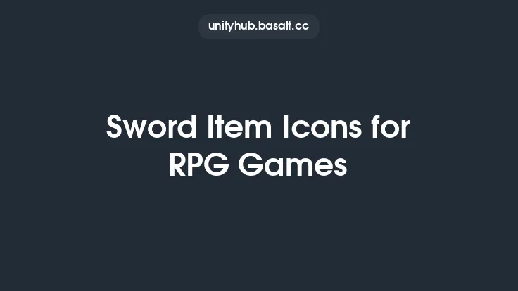 Sword Item Icons for RPG Games Thumbnail