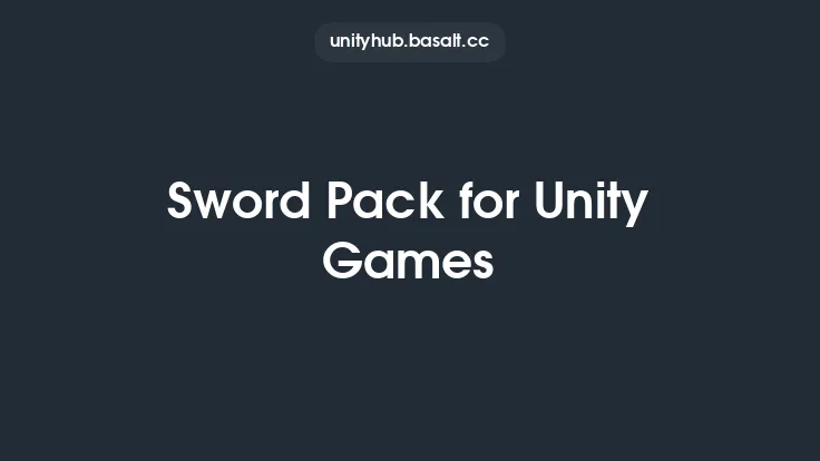 Sword Pack for Unity Games Thumbnail