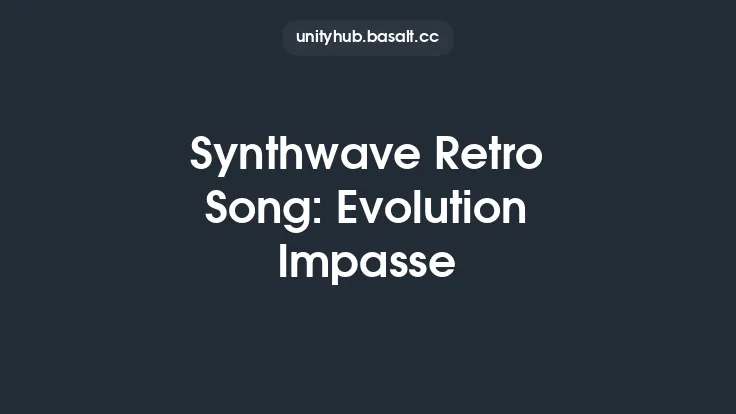 Synthwave Retro Song: Evolution Impasse Thumbnail