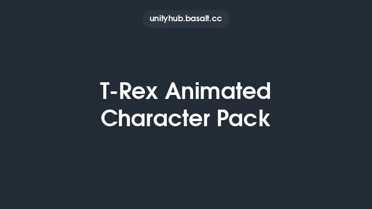 T-Rex Animated Character Pack Thumbnail