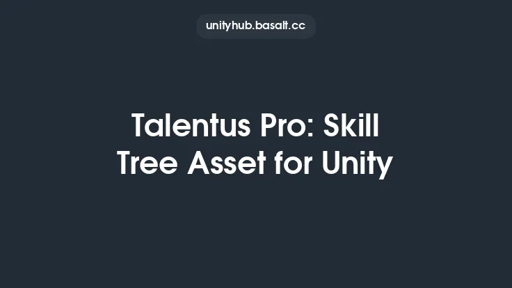 Talentus Pro: Skill Tree Asset for Unity Thumbnail