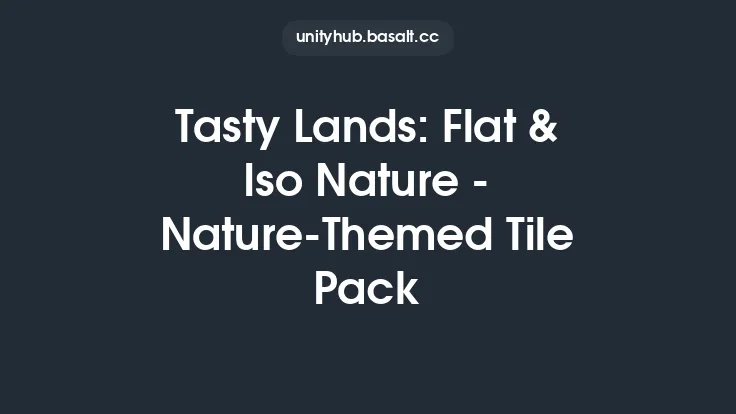 Tasty Lands: Flat & Iso Nature - Nature-Themed Tile Pack Thumbnail