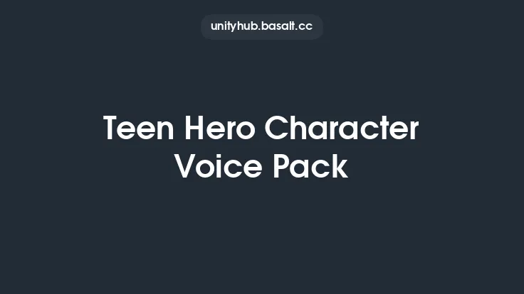 Teen Hero Character Voice Pack Thumbnail