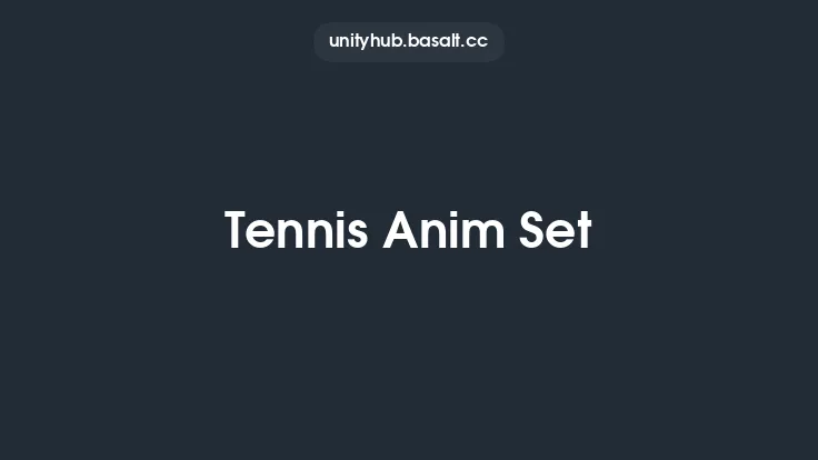 Tennis Anim Set Thumbnail