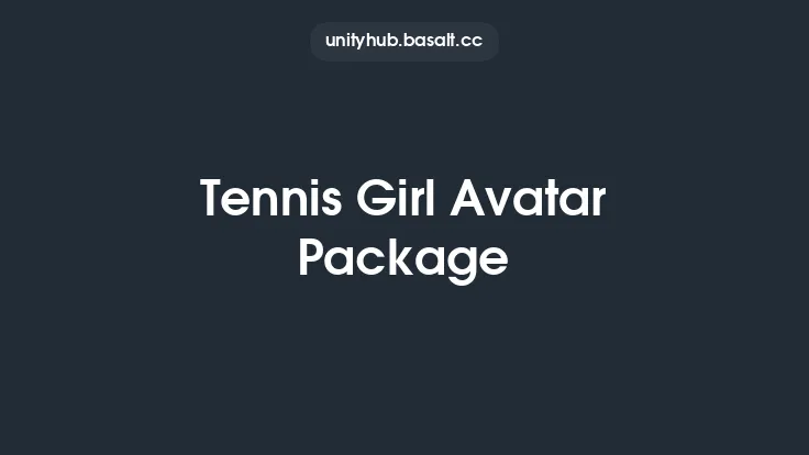 Tennis Girl Avatar Package Thumbnail