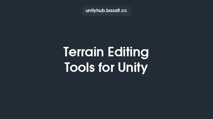 Terrain Editing Tools for Unity Thumbnail