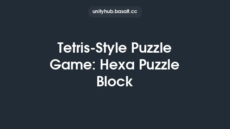 Tetris-Style Puzzle Game: Hexa Puzzle Block Thumbnail