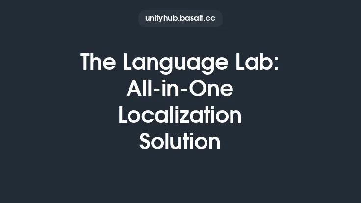 The Language Lab: All-in-One Localization Solution Thumbnail