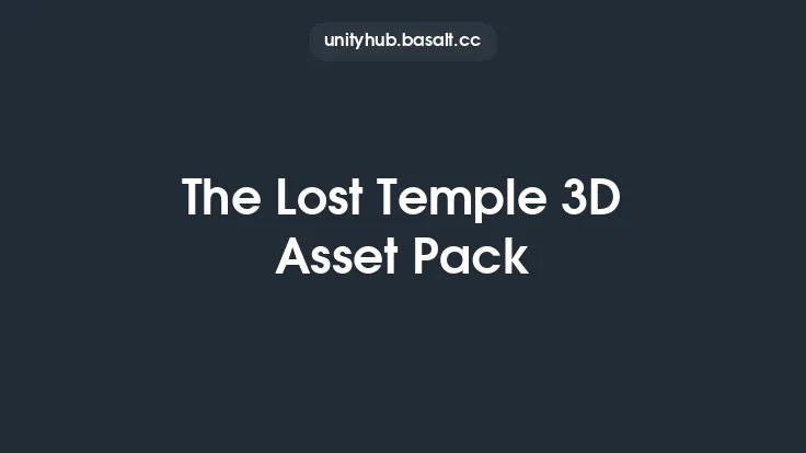 The Lost Temple 3D Asset Pack Thumbnail