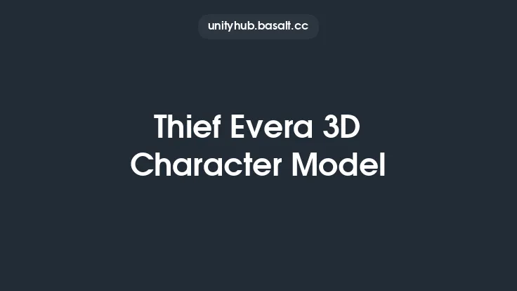 Thief Evera 3D Character Model Thumbnail