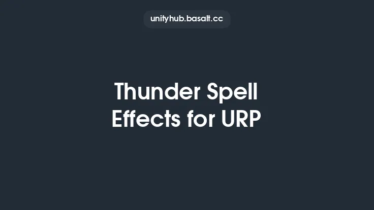 Thunder Spell Effects for URP Thumbnail
