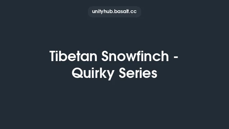 Tibetan Snowfinch - Quirky Series Thumbnail