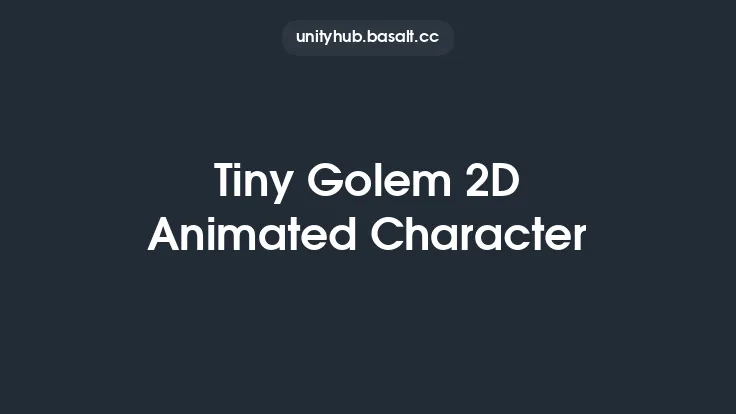 Tiny Golem 2D Animated Character Thumbnail