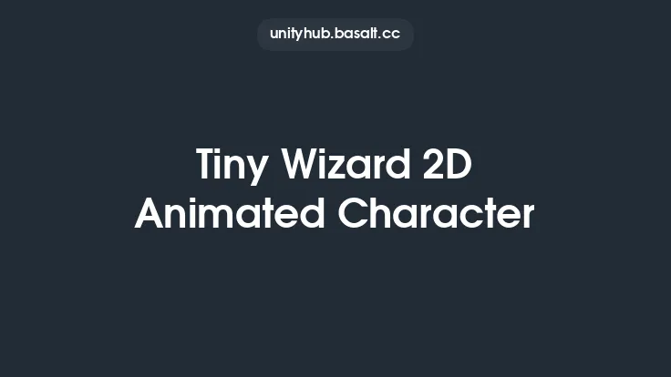 Tiny Wizard 2D Animated Character Thumbnail