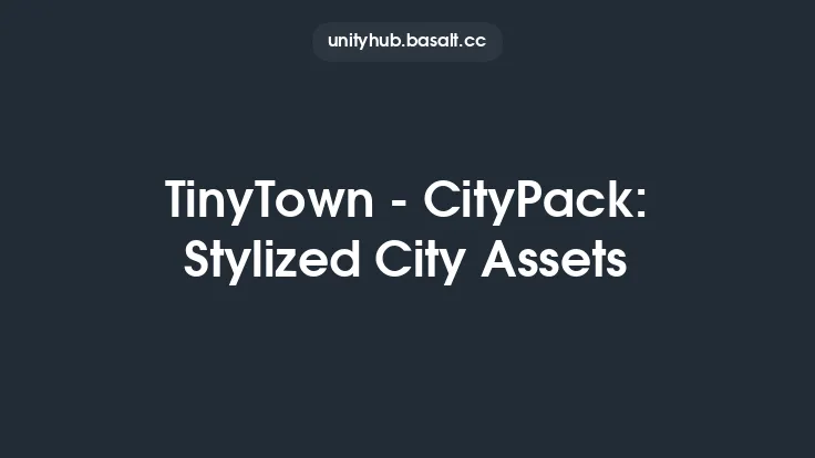 TinyTown - CityPack: Stylized City Assets Thumbnail