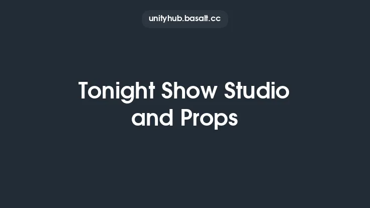 Tonight Show Studio and Props Thumbnail