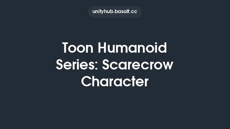 Toon Humanoid Series: Scarecrow Character Thumbnail