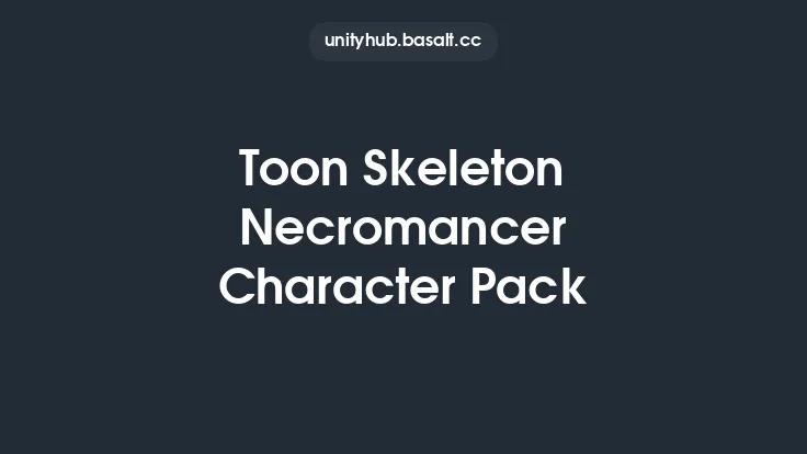 Toon Skeleton Necromancer Character Pack Thumbnail