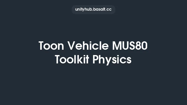 Toon Vehicle MUS80 Toolkit Physics Thumbnail