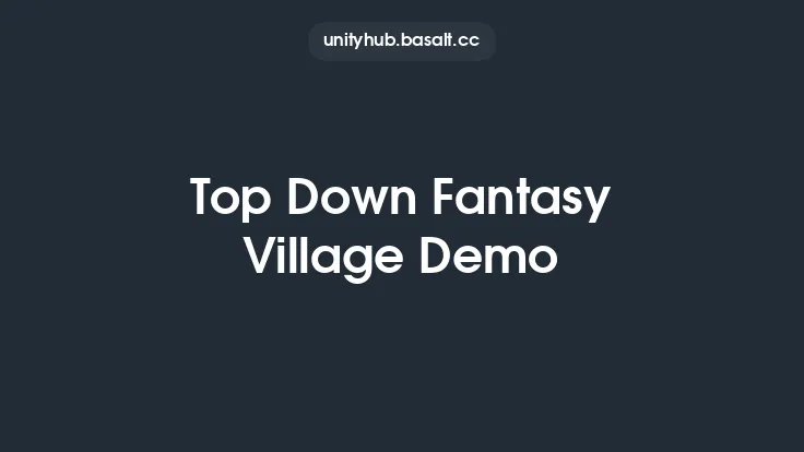 Top Down Fantasy Village Demo Thumbnail