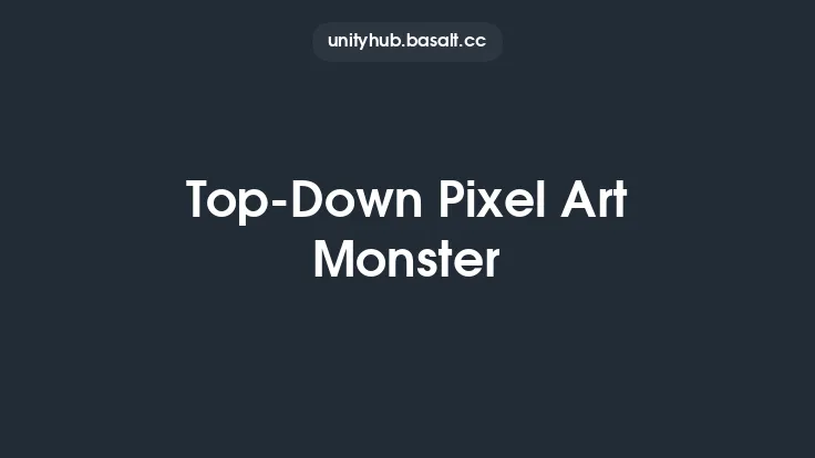 Top-Down Pixel Art Monster Thumbnail