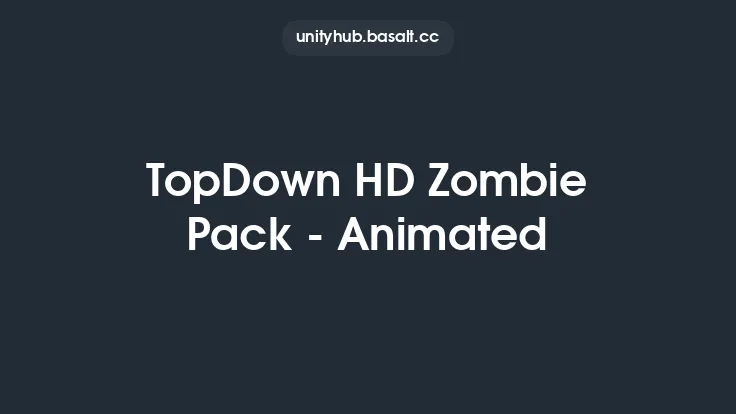 TopDown HD Zombie Pack - Animated Thumbnail