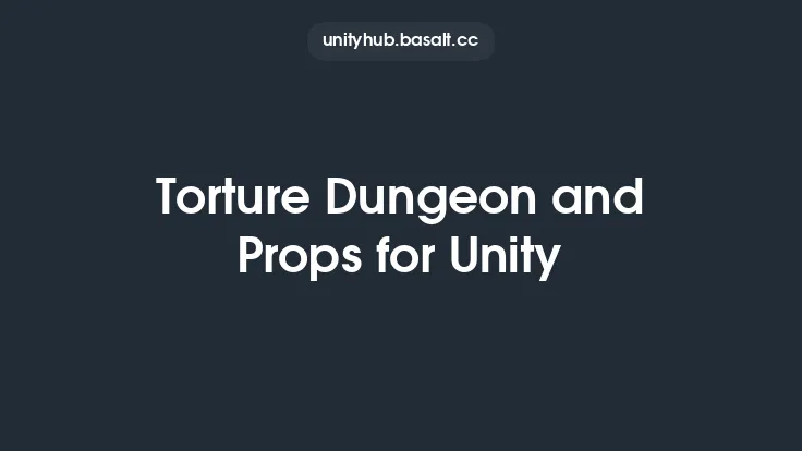 Torture Dungeon and Props for Unity Thumbnail