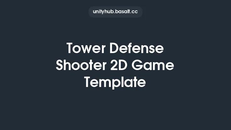 Tower Defense Shooter 2D Game Template Thumbnail
