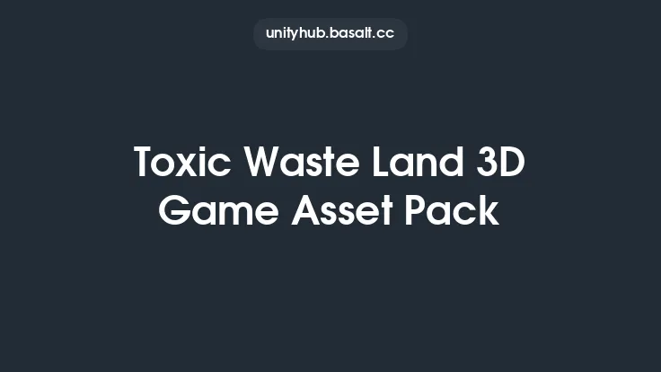 Toxic Waste Land 3D Game Asset Pack Thumbnail