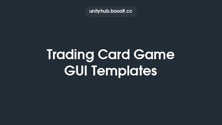 Trading Card Game GUI Templates Thumbnail