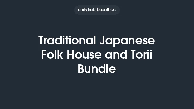 Traditional Japanese Folk House and Torii Bundle Thumbnail