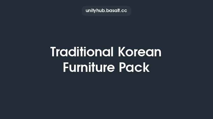 Traditional Korean Furniture Pack Thumbnail