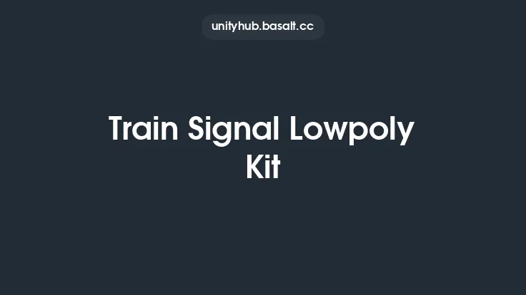 Train Signal Lowpoly Kit Thumbnail