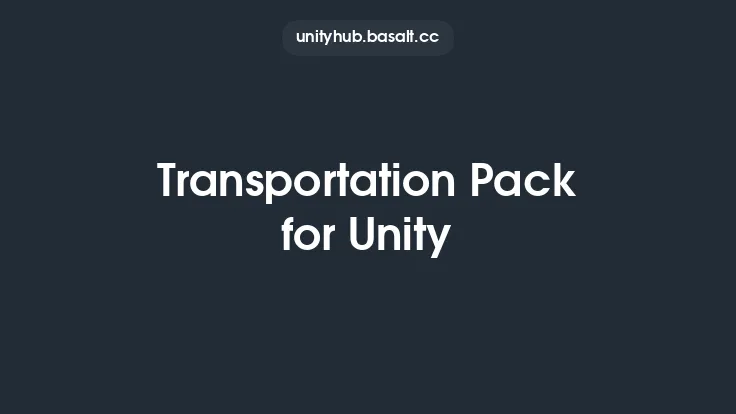 Transportation Pack for Unity Thumbnail