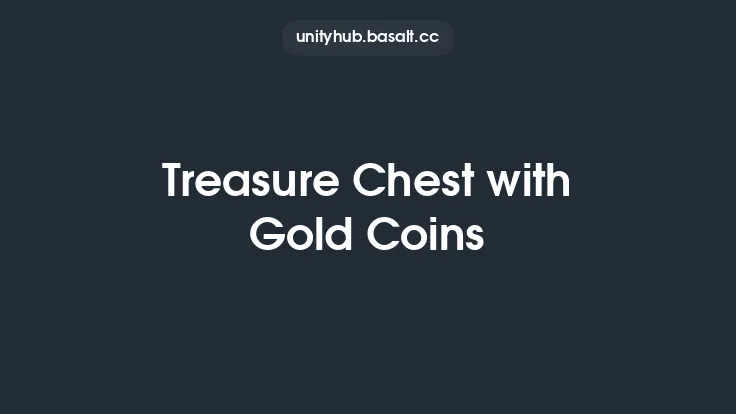 Treasure Chest with Gold Coins Thumbnail