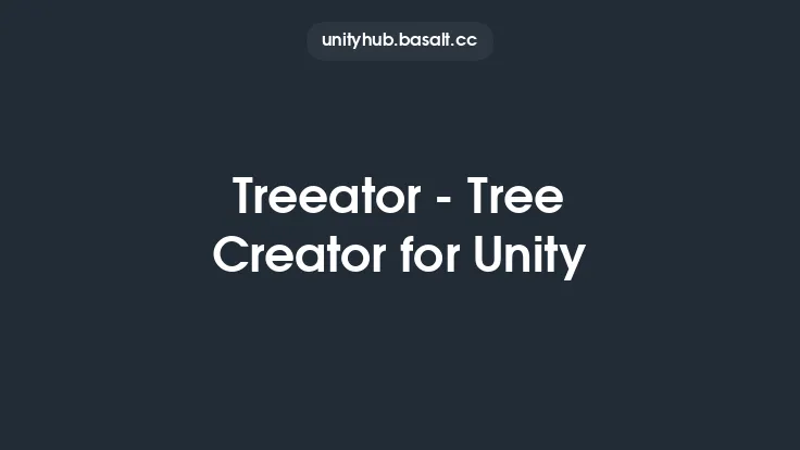 Treeator - Tree Creator for Unity Thumbnail