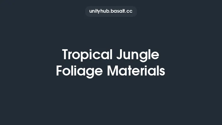 Tropical Jungle Foliage Materials Thumbnail