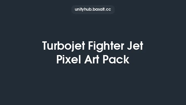 Turbojet Fighter Jet Pixel Art Pack Thumbnail