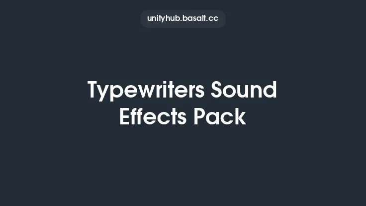 Typewriters Sound Effects Pack Thumbnail