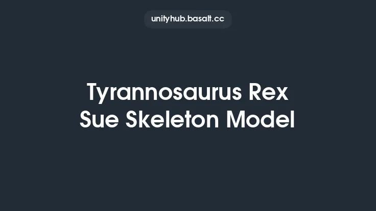Tyrannosaurus Rex Sue Skeleton Model Thumbnail