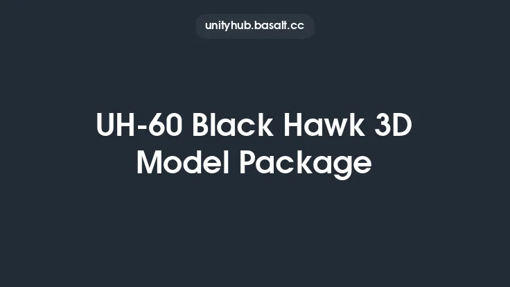 UH-60 Black Hawk 3D Model Package Thumbnail