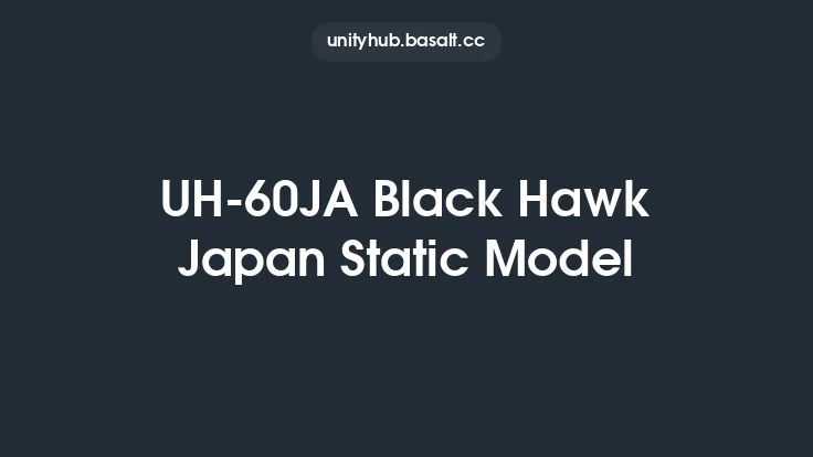 UH-60JA Black Hawk Japan Static Model Thumbnail