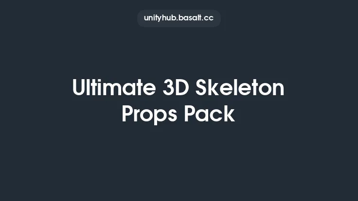 Ultimate 3D Skeleton Props Pack Thumbnail