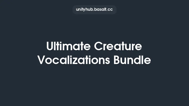 Ultimate Creature Vocalizations Bundle Thumbnail