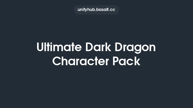 Ultimate Dark Dragon Character Pack Thumbnail