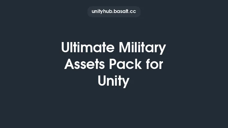 Ultimate Military Assets Pack for Unity Thumbnail