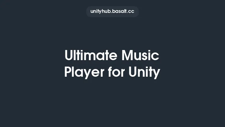 Ultimate Music Player for Unity Thumbnail